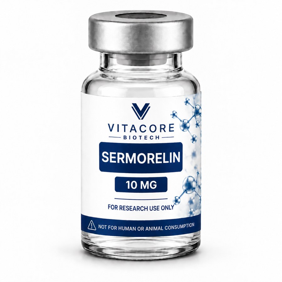 Sermorelin 10 mg — research use only